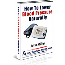 An ebook about How to lower blood pressure naturally