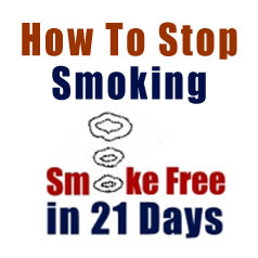 how to stop smoking in 21 days